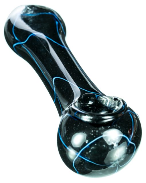 Black Tectonic Spoon Pipe