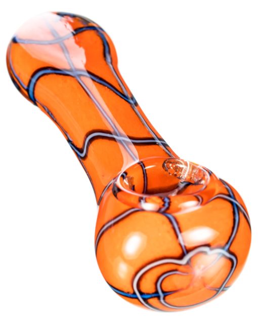 Orange Tectonic Spoon Pipe